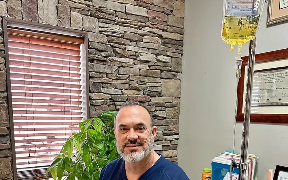 Dr. Robert Burkich at the Preventive Medicine clinic