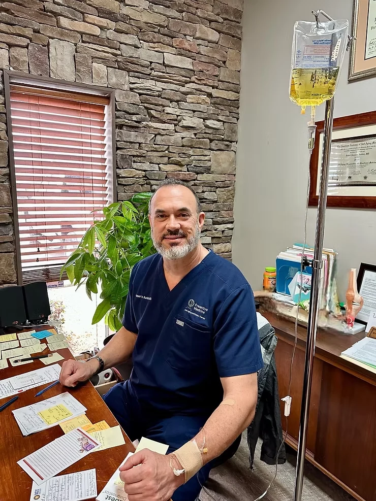 Dr. Robert Burkich, MD at the Preventive Medicine clinic